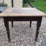 pine square table